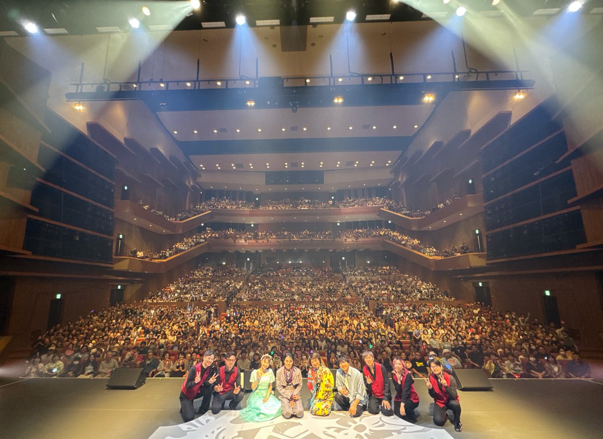 ChiekoM_Meijiza's tweet photo. 🪩山形公演、ありがとうございました！

昨日は、やまぎん県民ホールで宴ジョイン🎤
会場の皆さまと、笑顔あふれるひとときを過ごしました✨
素敵な景色をありがとうございました📸

#水谷千重子 #宴ジョイン2026 #バカ言ってる https://t.co/A4lbsrqj6A