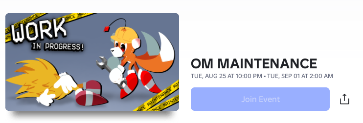 silly_sophiana's tweet photo. They pushed the event back to sep 1 https://t.co/hxNO98MjFd