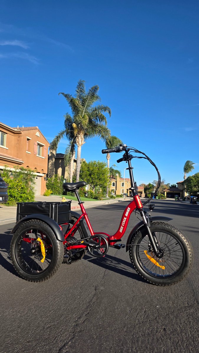 BeecoolBikes's tweet photo. 🌲Three Wheels, Wild Dreams
Three wheels. One mission: GO FURTHER.
https://t.co/sEBmRV3B83
#eTrike #ElectricTrike #eTrikeAdventure #AdventureAwaits #RideMore #ExploreMore #ElectricAdventure #OutdoorAdventure #GoFurther #RideIntoTheWild #eBikeLife #AdventureOnThreeWheels https://t.co/frVxG3yFLh