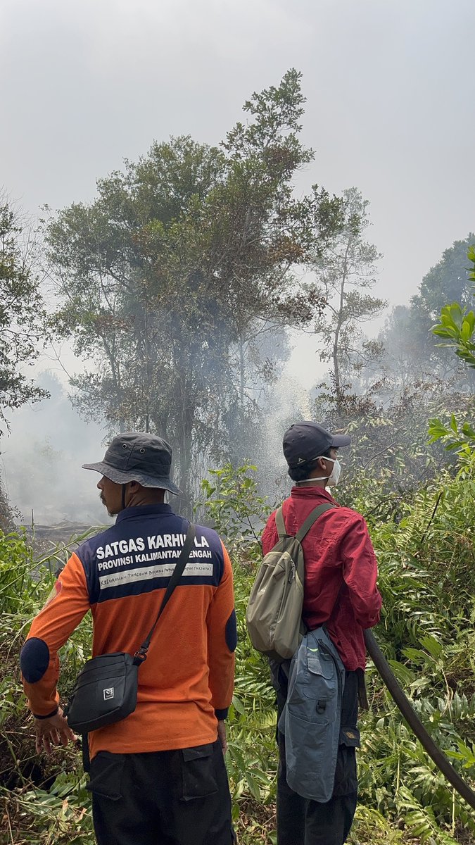 greencitzen's tweet photo. Doa terbaik untuk para petugas pemadam karhutla, semoga Kalimantan segera pulih. https://t.co/KfMHpcdBwz