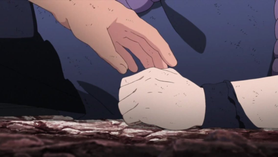 Angelsaasj's tweet photo. o naruto pegando na mão do sasuke https://t.co/S4ffTbQFg3