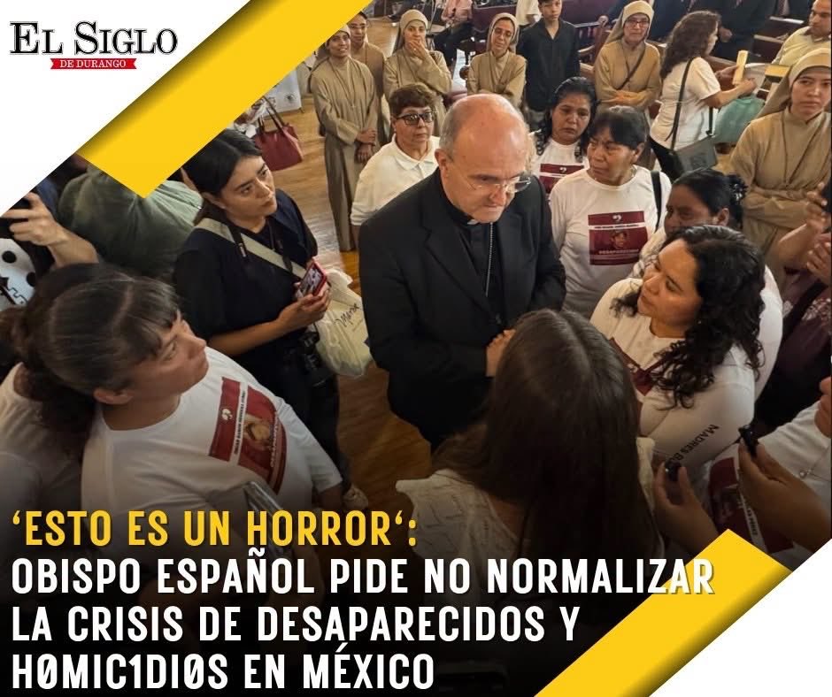 BrendaValgil's tweet photo. Señor Jesús, que sufriste la pasión en la Oración del Huerto y en la Cruz sintiendo el silencio, la soledad, el abandono.

Nosotros, que buscamos a mi hijo CARLOS EMILIO quién nos fue arrebatado, a quién nos desaparecieron, vivimos una pasión que parece no terminar, pues día y noche experimentamos:

El silencio doloroso, ya no escuchamos sus voces, sus risas…

La ausencia… en la mesa para compartir el pan, la ausencia de sus abrazos, la ausencia de su estar…

Hay abandono por parte de las autoridades e instituciones que deberían velar por la seguridad de todas las personas. Necesitamos empatía y compromisos para avanzar hacia la verdad.

Como Tú, en el huerto de los olivos y en la Cruz experimentamos incertidumbre…
Sin embargo, como Tú, seguimos esperanzados en que el Padre-Dios tiene la última Palabra, por eso:

El silencio se vuelve sonido, la palabra y la memoria, se vuelven lucha cotidiana.
La ausencia física se vuelve abrazo, presencia y recuerdo vivo que mueve corazones y voluntades para continuar la búsqueda. Queremos saber ¿dónde está?

El abandono de las autoridades se vuelve solidaridad y sororidad entre nosotros la familia, que nos acompañamos, nos consolamos, nos sostenemos cuando parece que tropezamos y caemos.

Señor, Jesús, enséñanos a vivir, en medio de la incertidumbre; sé para cada una de nosotros el consuelo, la fortaleza, la paz y la esperanza.

Señor, Jesús, enséñanos a equilibrar nuestros deseos de encontrar a quienes nos han robado con el cuidado y atención de quienes tenemos en casa, pues ellas y ellos también sufren la herida de la desaparición. Guíanos, Señor, para no abandonar nuestro deseo de verdad y, también, para seguir atesorando y cuidando a quienes nos esperan en casa.

Por último, Señor, Jesús, envía al Espíritu del amor, de la compasión para que inspire y mueva los corazones de quienes se los y las llevaron para que les den la libertad y puedan reunirse nuevamente en familia.

Mantén, Señor, nuestros corazones fuertes y nuestra memoria viva, para que sigamos buscando con esperanza. ¡Hasta encontrarles!
Amén.

#CarlosEmilio
#EnOracionporCarlosEmilio
#JusticiaParaCarlosEmilio
#diainternacionaldevictimasdedesaparicionforzada
#nosfaltan134mil