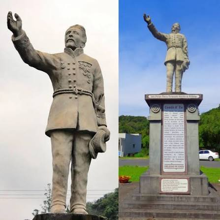 nikovga's tweet photo. @gaunadiego2001 Criança Paraguaia reverencia a estátua de Conde D'eu, seu maior educador em 2026.

''Gracias a conde d'eu, yo tengo mi culo abierto pero pelo menos yo no muerro de hambre en la dictadura de lopez''

emocionante https://t.co/6A3Qj7T5N1