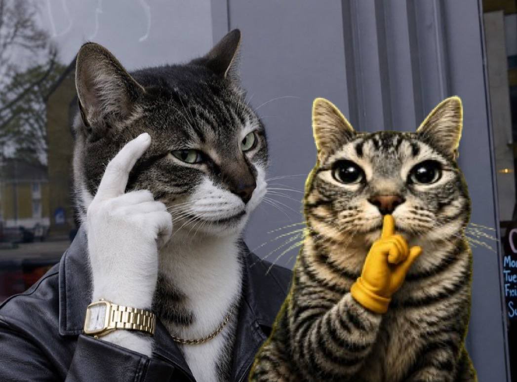 shhushingCat's tweet photo. Shush 🤫 stay quiet and let your bag do the thinking… hold $SHH and earn thinking-cat:native 

Silence feeds the mind @thinkingcatRH 

0xcbe2e2D286666117a7a5671043Ca3E5793874c89 https://t.co/YiEJ5YWTlU