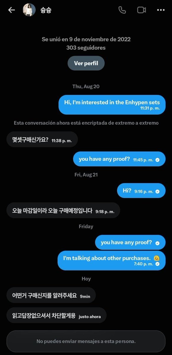Day_lvsJungwon's tweet photo. [ ‼️HELP RT‼️ ]

🚨 KOREAN SCAMMER 한국인 사기꾼 🚨 

Maybe both accounts of the same owner, he block me and threatened me

🔗 https://t.co/D9LeT5GJaO
🔗 https://t.co/VcgsPq4g23

ENHYPEN MAKESTAR PC WTB BUY LF LFB 포카 양도 포카 구해요 메이크스타 상하이 https://t.co/Y2nlOeB0EN