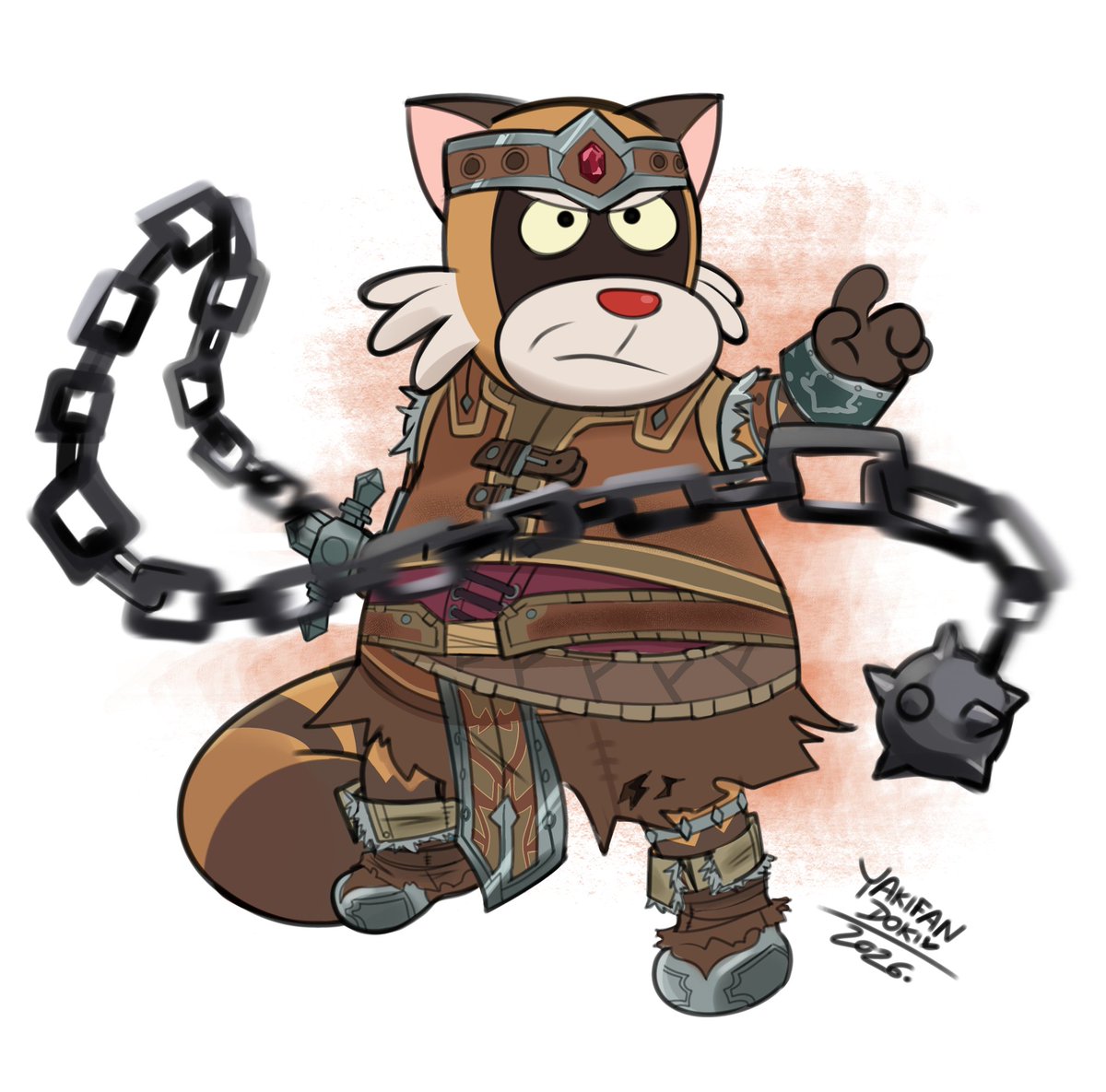 jackiedudezz's tweet photo. @FrijolConLimon Vampire hunter! 🦝🎃✨🗡️ (2/2)
#miamigorobot #robotdreams #commission #RobotDreams https://t.co/QtYUO2cgjz