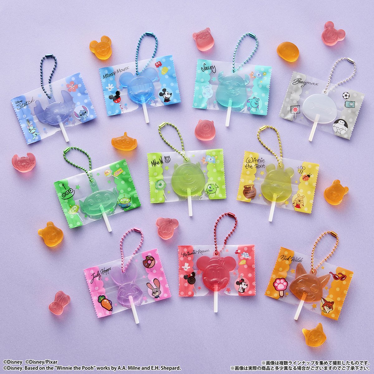 candytoy_c's tweet photo. \ 🍭本日発売🍭 /
「Disney Characters キャンディチャームズ グミ」がお菓子売り場に登場✨
全10種類のペロペロキャンディ風チャームと同じ形の、トロピカルフルーツ味のグミが付属🎶
詳しくは👉https://t.co/wVxEGYxiwd
#Disney #ディズニー #ToyStory5 https://t.co/RVMf0LI1Hh