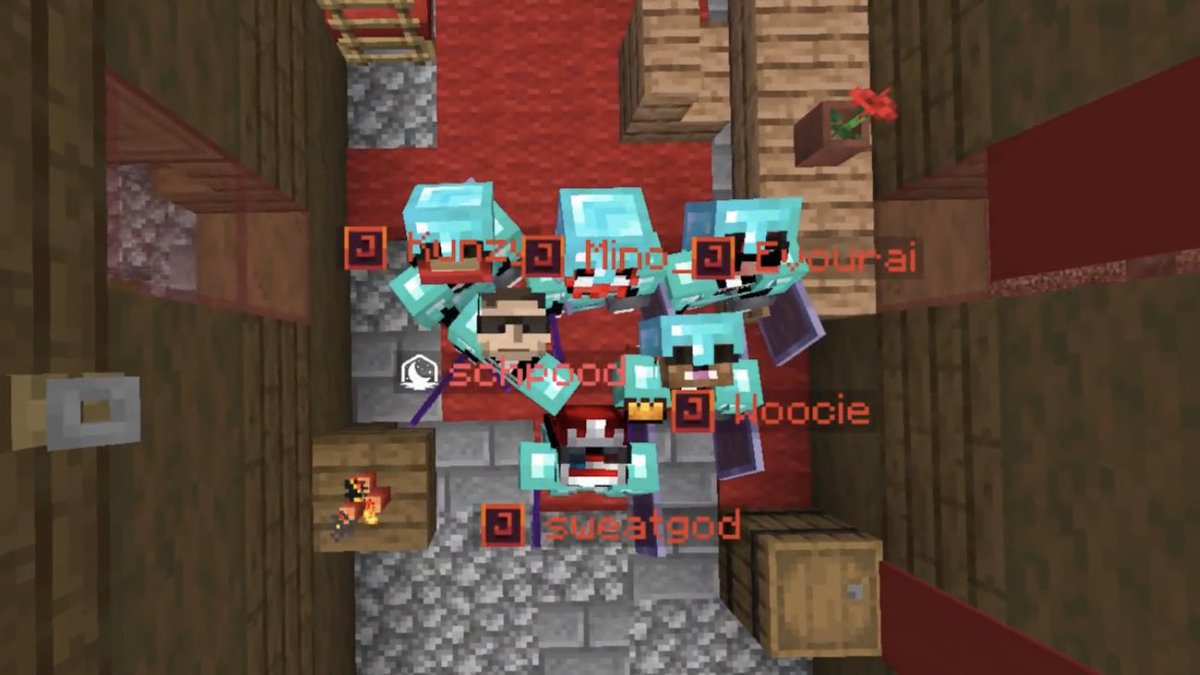 wildlyfleur_'s tweet photo. and at last… after 5 days of msmp rookies and 5-6 hour long streams it’s finally over…. WWWW RED JOKERS MY TEAMMM #ROOT4RED #REDSWEEP
i had fun modding even if it drove me insane and staying up till ungodly hours 😭 w to the schmods and also w players staff and owners! https://t.co/i5JpALSU82