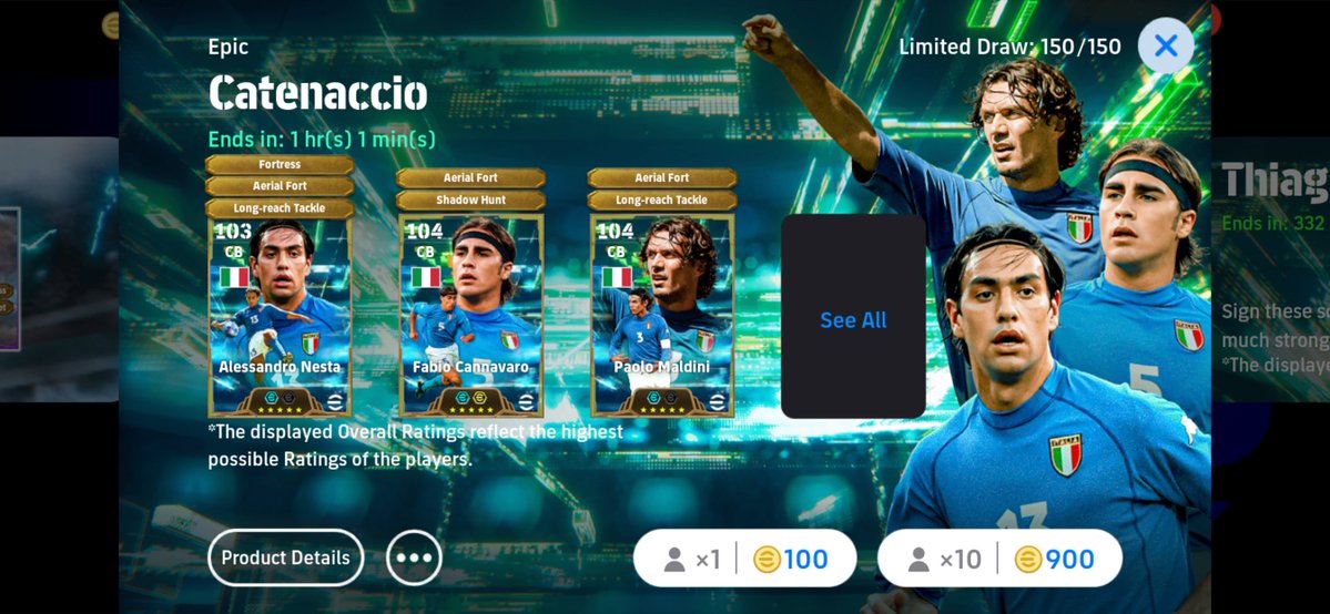 ct_efootball's tweet photo. End in 1 Hour  🔚

#eFootball https://t.co/DqyYzIZdFY