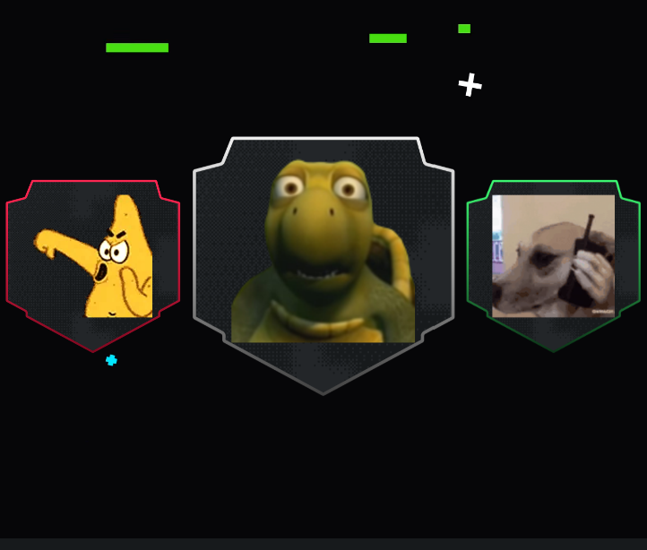 AnnyaKeiko's tweet photo. Todays draw: Already had this emote... may I have better luck tomorrow? Both the golden Patrick and golden K were in this round... so close... @kickcollects @kick @kickcommunity #kickcollectibles #kick #kickemotes #kickdraws #kickcollection https://t.co/RYQcrrf0oE
