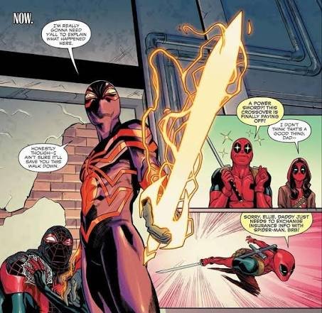 Shrynier's tweet photo. @kabrieltwt Every time they make fun of Miles. The writers give him another dumbass power. https://t.co/pb42fSciHI