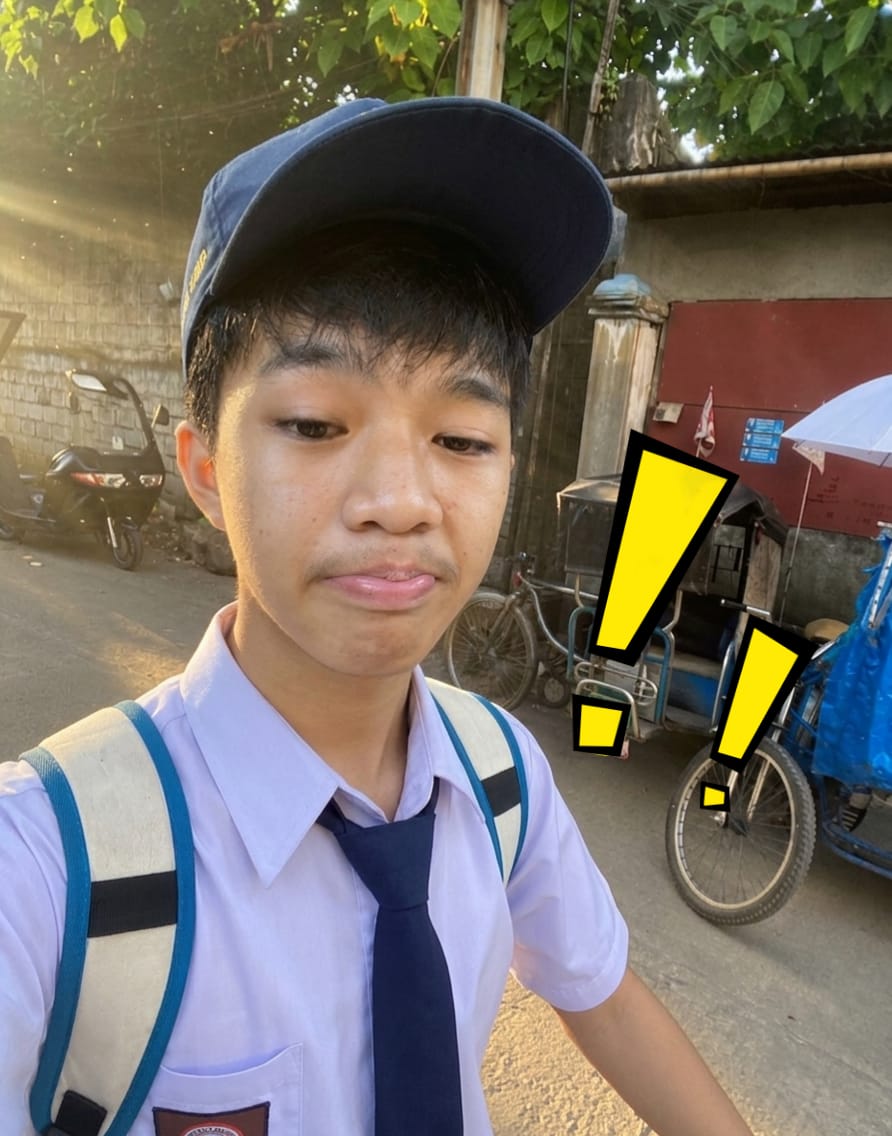 spiderlip__'s tweet photo. pap tadi mau ditutup gerbangnya co😭 https://t.co/PINmtNeKTF