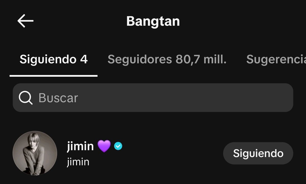 BTSDailyChile's tweet photo. 🚨 La cuenta oficial de BTS, ya sigue a Jimin en Tiktok. 

Ya puedes seguirlo con confianza ARMY:
https://t.co/XXFwHhlRMf https://t.co/ozQpS9OV8c