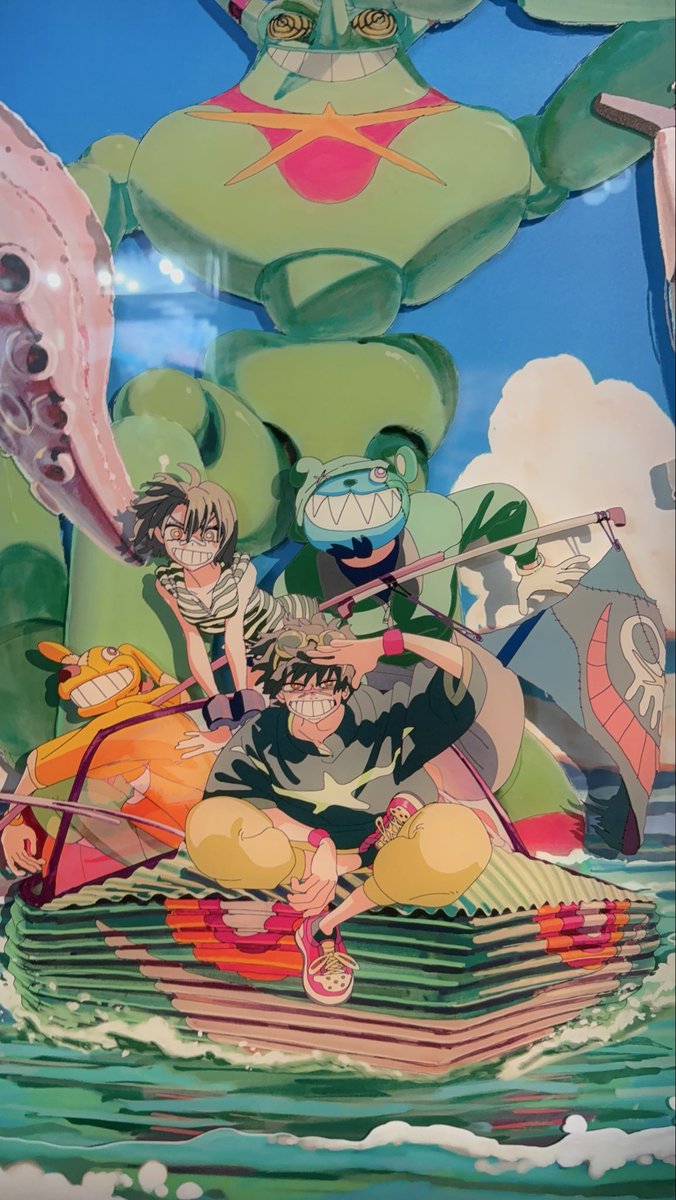 yap5358's tweet photo. 話題になっている、こむぎこ2000先生の個展に来ました。元気いっぱいの、素晴らしい作品ばかりでした。
私も自分と好きなものを信じて、これからも頑張りたいです。
#popquest
#komugiko_2000 https://t.co/kDfIRIAmH6