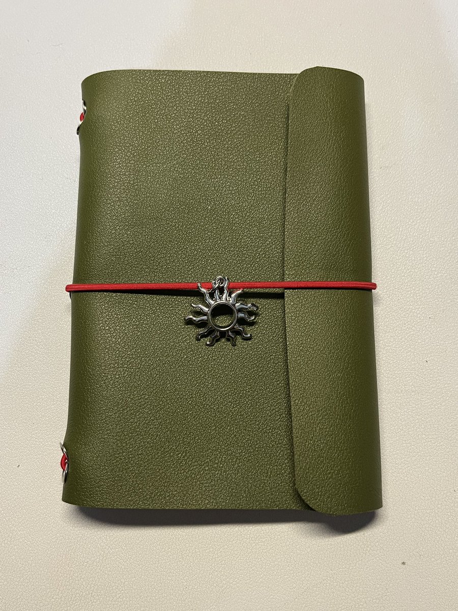 caratcloudshop's tweet photo. ｡°✩ WTS PH: A6 Trifold Olive Green Leather Journal + FREE MUJI Notebook + free silver charms! ✩°｡⋆

— ₱300 + SF
— Brand new / unused
— RFS: Bought the wrong size, so I’ll be getting the size I actually need instead!

Feel free to DM if interested! ♡ https://t.co/Dacb5cV1lH