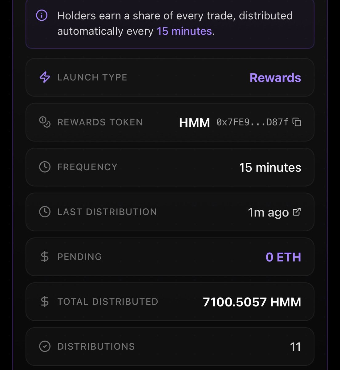 shhushingCat's tweet photo. Just over 7k $HMM tokens distributed so far. 

Keep shushing and wait for the volume to flow… $SHH 

0xcbe2e2d286666117a7a5671043ca3e5793874c89 https://t.co/9UMhK7coGc