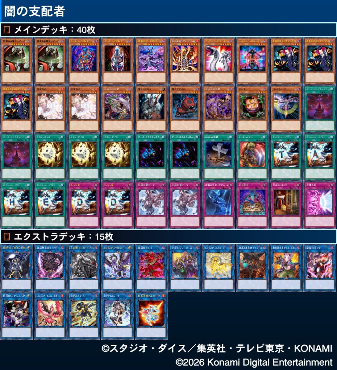 Horikku4's tweet photo. #遊戯王ニューロン
バックンデッキ細やかな改造
(クリティカル代わりに
サイコロを借り入れ)
EXをリンクのみにしメインギミックを
変えず永続モンスターを気持ち増やした
デッキ
場にいても困るカードはハンマーで粉砕
デッキの大半がサーチ系で墓地を肥やして行くのを動きの基本にしています https://t.co/Vc6gwJg0Bj