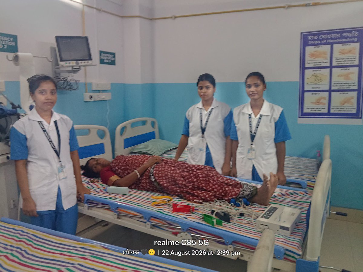 MRColleges's tweet photo. A few special moments from our GNM Nursing students during their internship at Mother Teresa Multispeciality Hospital

From hands-on clinical learning to real-world patient care, every day brings a new opportunity to learn, practice, and grow as future healthcare professionals🩺 https://t.co/swcq8mHXKe