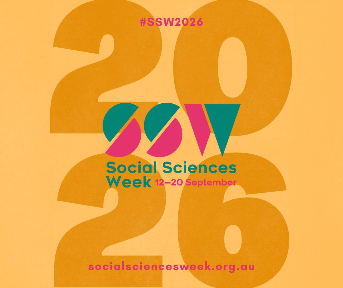 Sydney_Ideas's tweet photo. This September, join a vibrant week-long celebration delving into diverse social science topics, featuring groundbreaking research &amp; unique opportunities to engage with leading experts. Presented by @Usyd_ssps. 

Explore: https://t.co/uoRs7qHSyi

#SSW2026 @ArtSS_Sydney https://t.co/xaSDG8T5c0