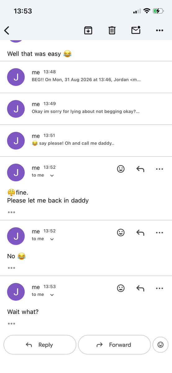 JordanDJJohnson's tweet photo. Fuck I’m such a pathetic little loser begging for my account back.. https://t.co/fLOuPLfL6x