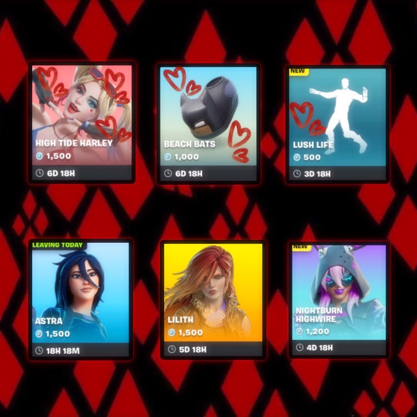 luvvierajs's tweet photo. WHISLISTT ✨🫪 
we all know i LOVE dc so harley and the beach bats would be amazing 🥹 and the new emote is so good?? 

but sadly i didnt get the catwoman skins back LMAO 👀🐈‍⬛  whats on your wishlist? https://t.co/xMAoh0uBfM