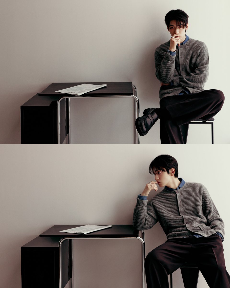 covernatmag's tweet photo. The Autumn Paper: Words of SOOBIN

크루넥으로 디자인 된 니트 가디건에 브라운 컬러의 와이드
볼륨 슬랙스를 매치하여 수빈과 함께 가을 시즌 포멀한 캐주얼
룩을 제안합니다.

#수빈 #SOOBIN #커버낫 #COVERNAT https://t.co/BxZXu8eRBe