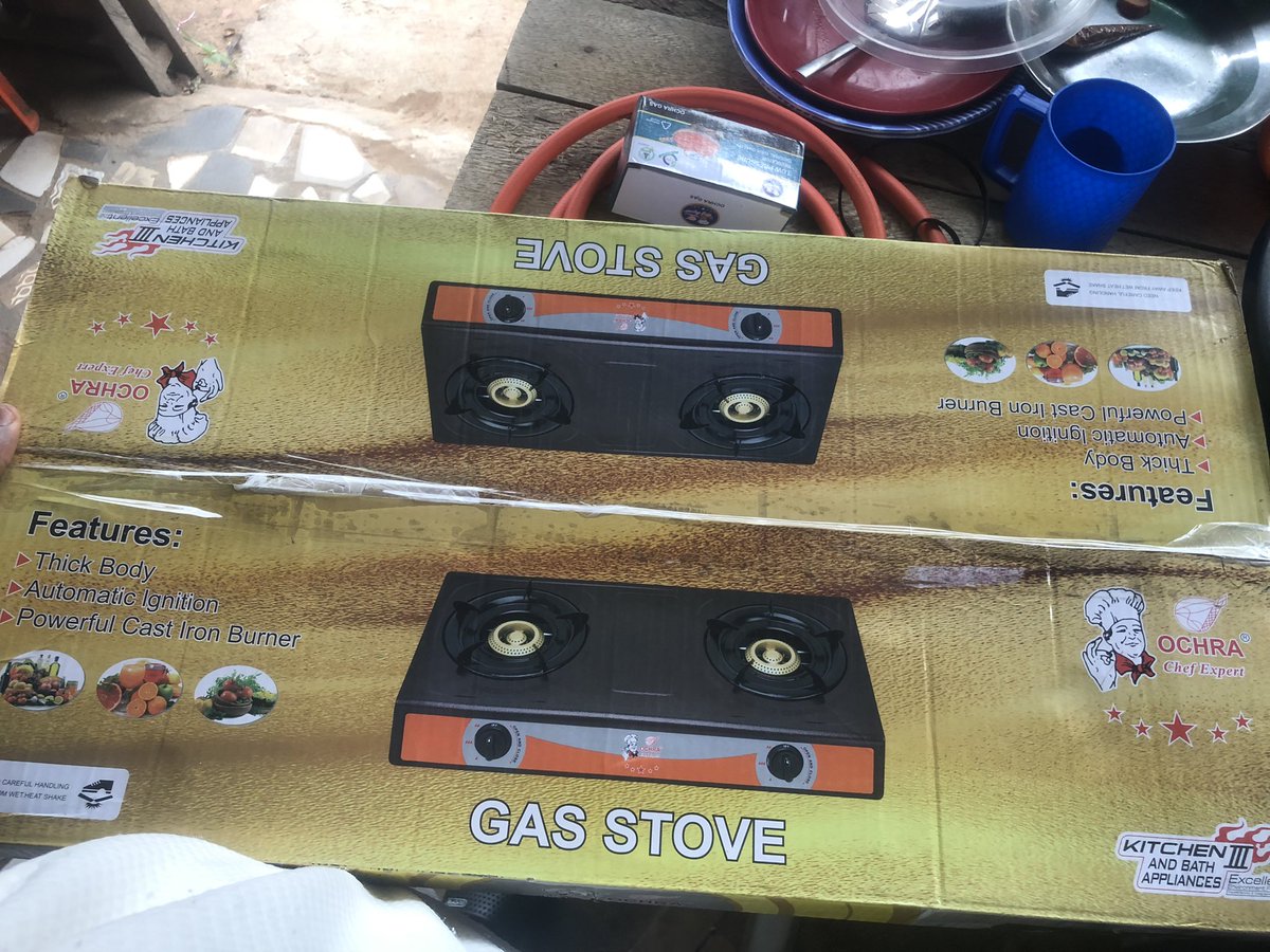 Mmaduabuchi112's tweet photo. And I finally bought it,congratulations to my fast food  business,I’ve added a table gas. https://t.co/o5m81fULoI