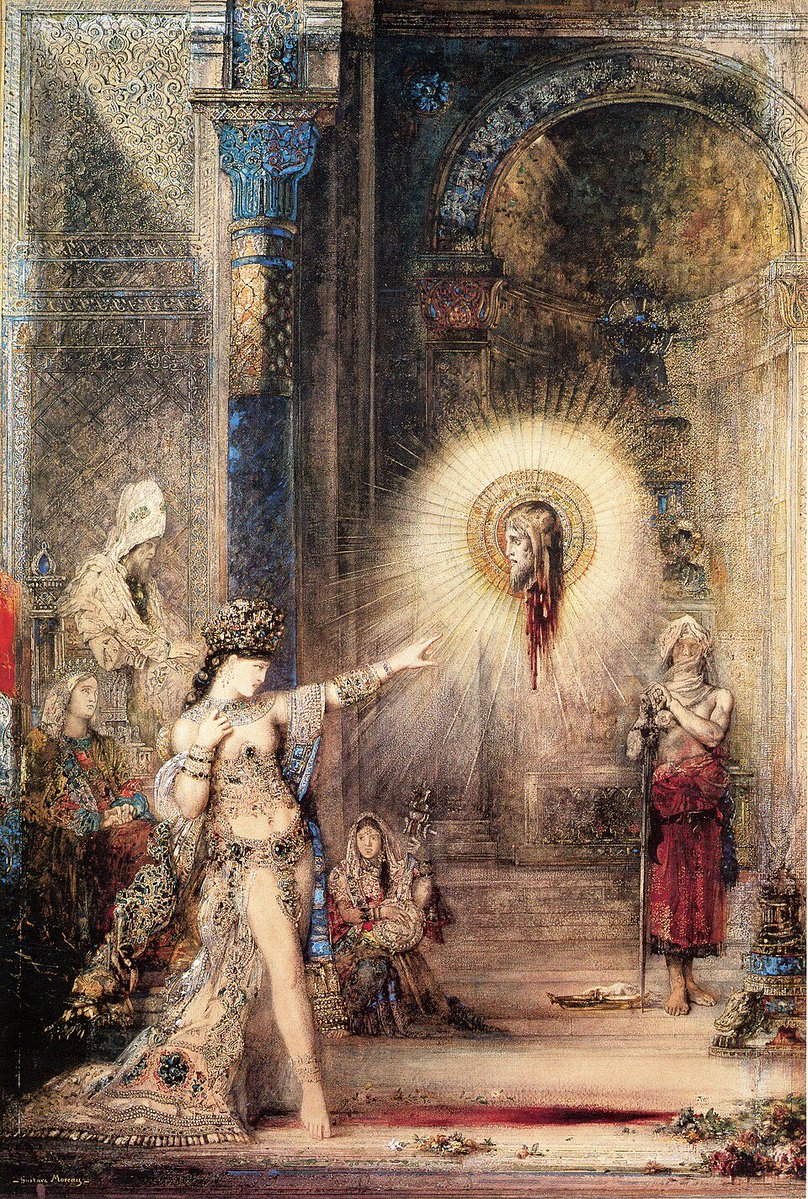 Estetism_jp's tweet photo. ギュスターヴ・モロー『出現』（1876年） https://t.co/KCY7WnzYZ9