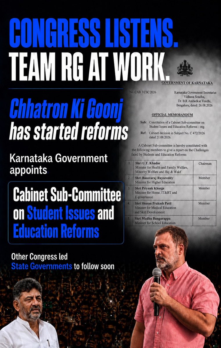 kumararamaa's tweet photo. In today’s Indian politics, only RG can do this! https://t.co/1AUlF1qNhY