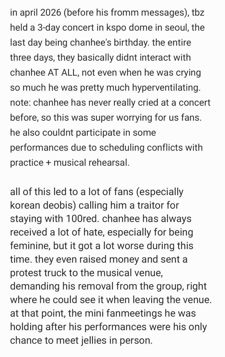wonheeblossom's tweet photo. chanhee was kicked out of the boyz: a recap for non-deobis ♡

(1/2) https://t.co/1wqo92PNSj