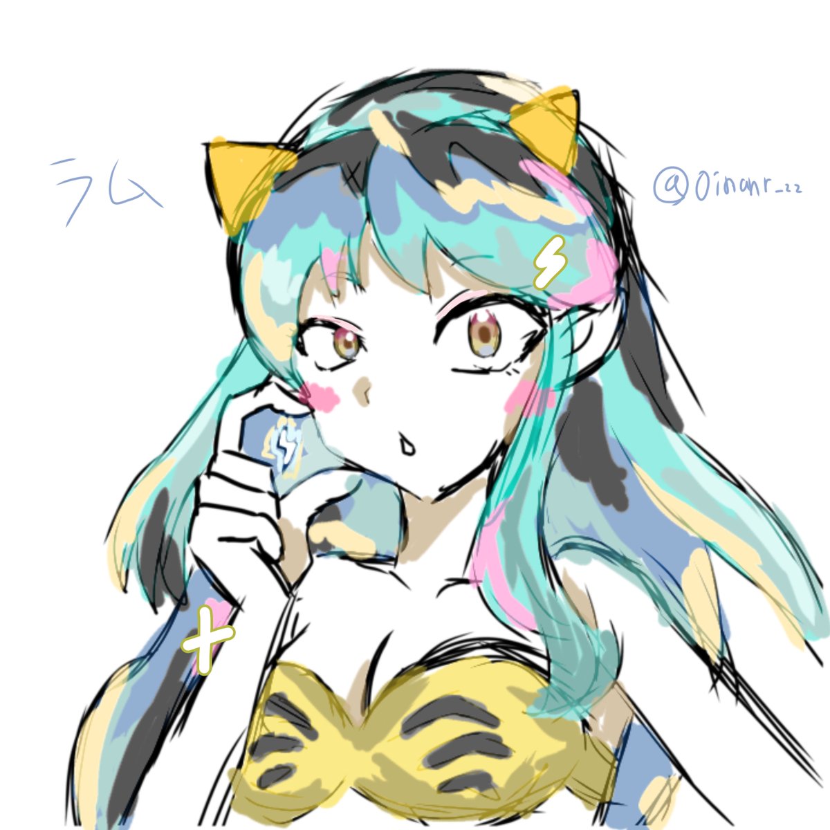 Oinari_zz's tweet photo. #今月描いた絵を晒そうㅤ 
絵柄変わりすぎでは…？？？ https://t.co/eJPOJADrmQ