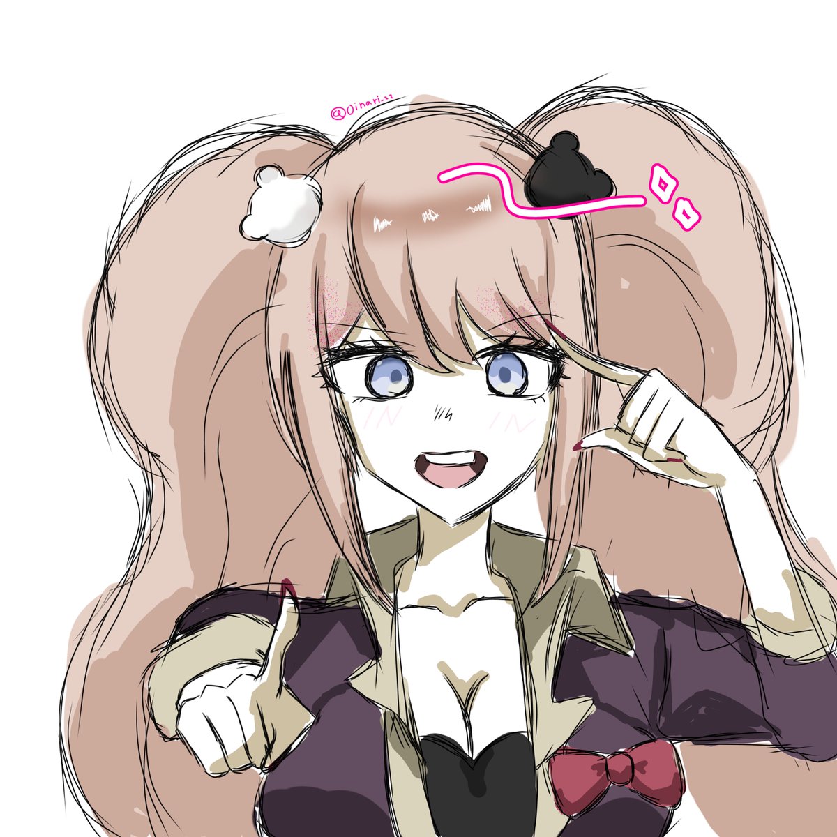 Oinari_zz's tweet photo. #今月描いた絵を晒そうㅤ 
絵柄変わりすぎでは…？？？ https://t.co/eJPOJADrmQ
