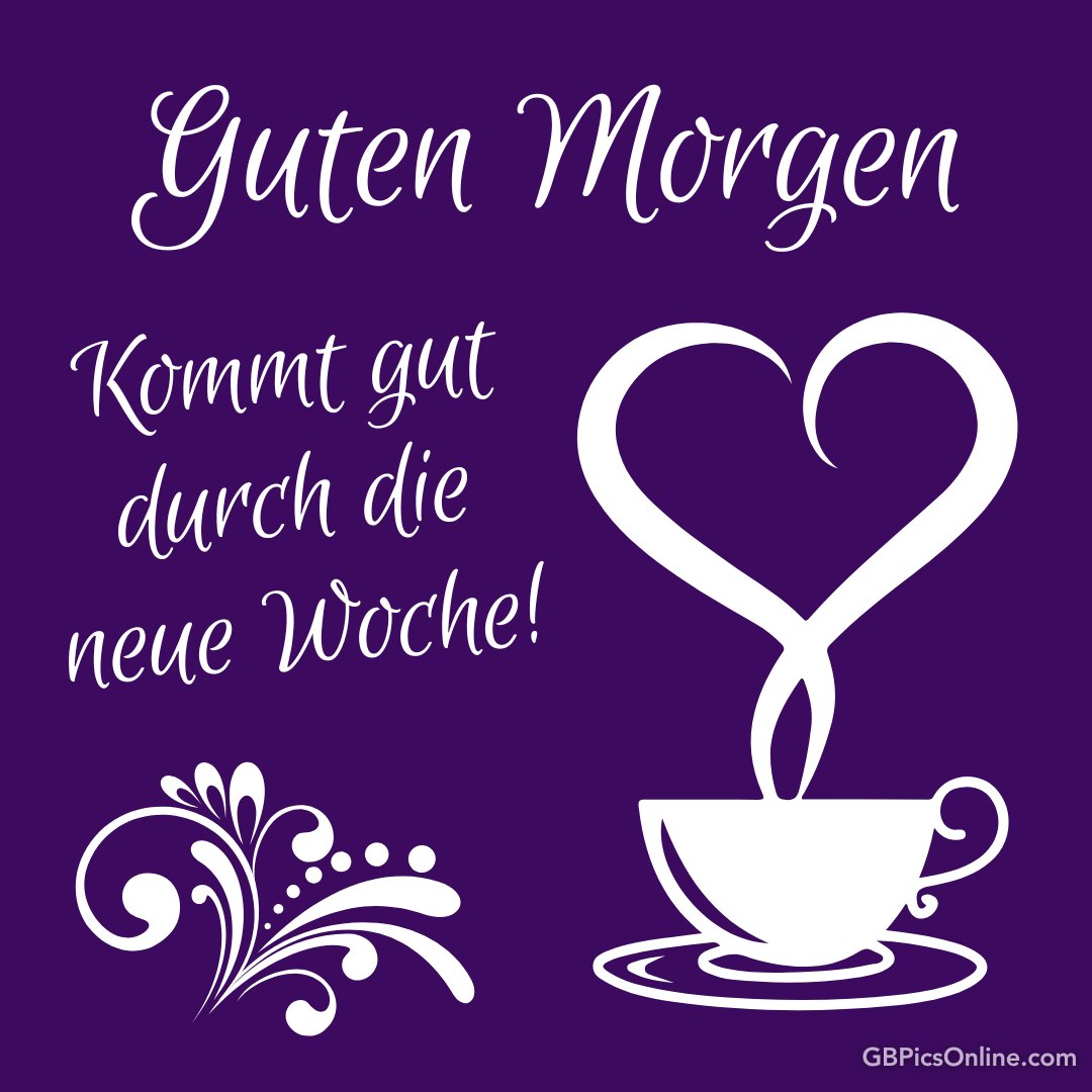BrockmannCd's tweet photo. 🌳 🌦  🌥 🌦  🌳 
              Einen 
wunderschönen Montag morgen    
        wünsche    
        ich euch 
   🤗 🌻 ☕️ 🌻 🖐
              Und 
wünsche eine wunderschöne Woche 🤗 https://t.co/63mrXLnDYs