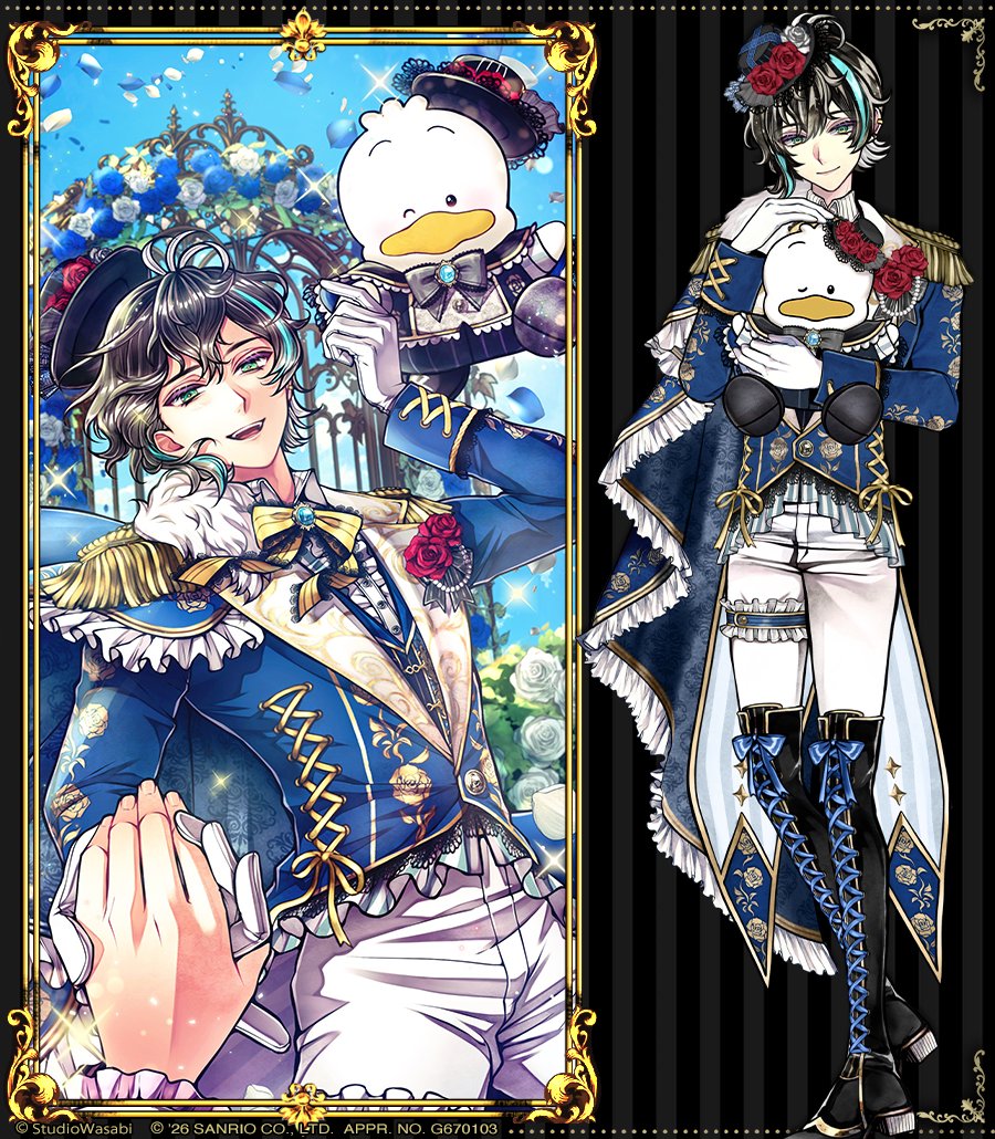 akuneko_info's tweet photo. 🎃サンリオキャラクターズコラボイベント復刻中🎃

ベレン(CV #岡本信彦)

「フフッ♪
　ねぇ、主様も一緒に俺たちとステージに立たない？」

期間：9/27 14:59まで
【アプリ】https://t.co/tGj92jstsv

#あくねこサンリオコラボ https://t.co/hmc2jQ1QLe