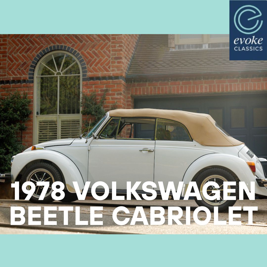 EvokeClassics's tweet photo. ENDING TODAY AT 3:30PM
1978 Volkswagen Beetle Cabriolet
https://t.co/UlkTbRMwG1
Subject to an extensive restoration
Reconditioned 1600cc engine w/ 4-spd manual gearbox
Long list of new parts fitted
Will be sold with 12m MOT
#VWBeetle #AirCooled #ClassicBeetle https://t.co/63dSt2QoPf