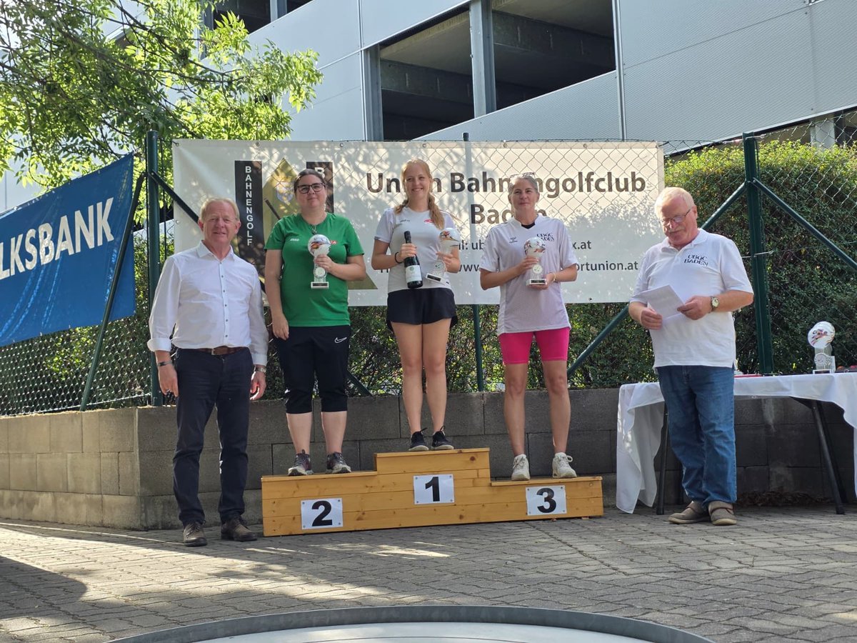 MGC_HERZO's tweet photo. Beim jährlichen Pokalturnier des UBGC Baden vertreten mit 8 Spielern erreichte die Mannschaft Platz 1, sowie Egon Stingl und Evelyn Haberl Platz 2 in ihren jeweiligen Kategorien. Für Marlene Haiden war es das erste Turnier.

#mgcherzogenburg #minigolf #herzogenburg https://t.co/VzhoNB9feU