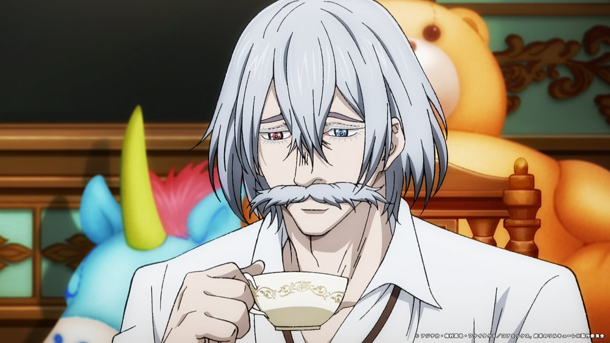 wb_anime's tweet photo. どんな戦いの合間にも、優雅な紅茶の一杯を☕
本日は #アフタヌーンティーの日 ✨
Time for a refined tea break.

📺『終末のワルキューレⅢ』 @ragnarok_PR https://t.co/jeOfbcoWkd