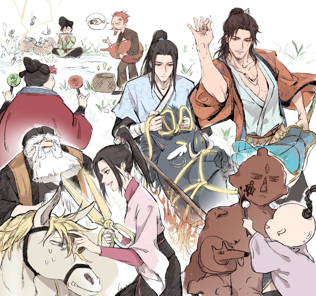 3leno3's tweet photo. #allwishescometure #八仙 
神仙日子
【发点近期画的】 https://t.co/JysxSJD90P