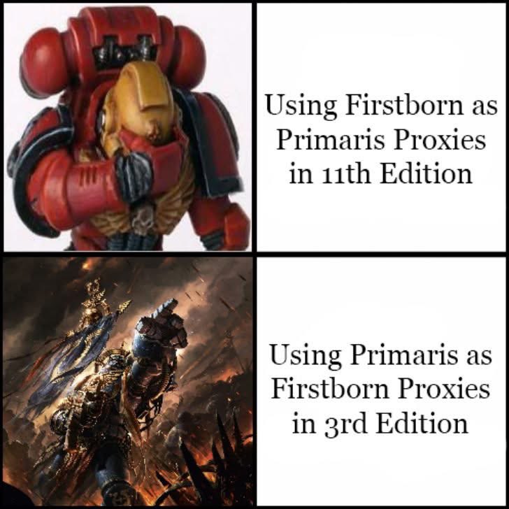 Lorgarwasright2's tweet photo. I like how everyone I talk to who plays older editions of the game are never playing the same version https://t.co/d8ueDp28Dn