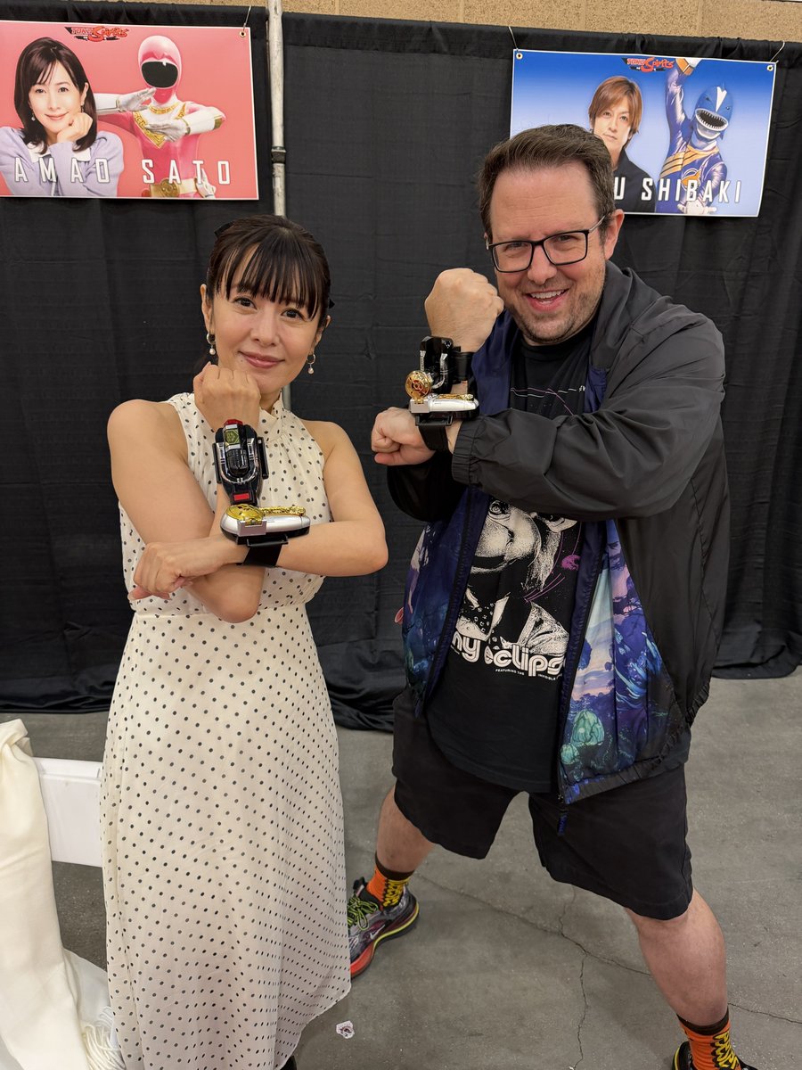 rocco_botte's tweet photo. Dash! Dash! Ohranger!! @shishido_masaru @tamao_satoh https://t.co/yiZpUdpQKl