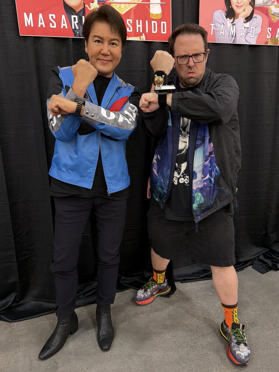 rocco_botte's tweet photo. Dash! Dash! Ohranger!! @shishido_masaru @tamao_satoh https://t.co/yiZpUdpQKl