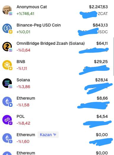 0xCryptoMitnick's tweet photo. solana:HcRLc9VDgjLeK154xDawfb1dmVJ98DoSqcwTHGqiDeJR paired to zcash:native 

receiving zcash for holding zcat

tech works + the cat is  memeish as hell https://t.co/AOKgMyGwlX