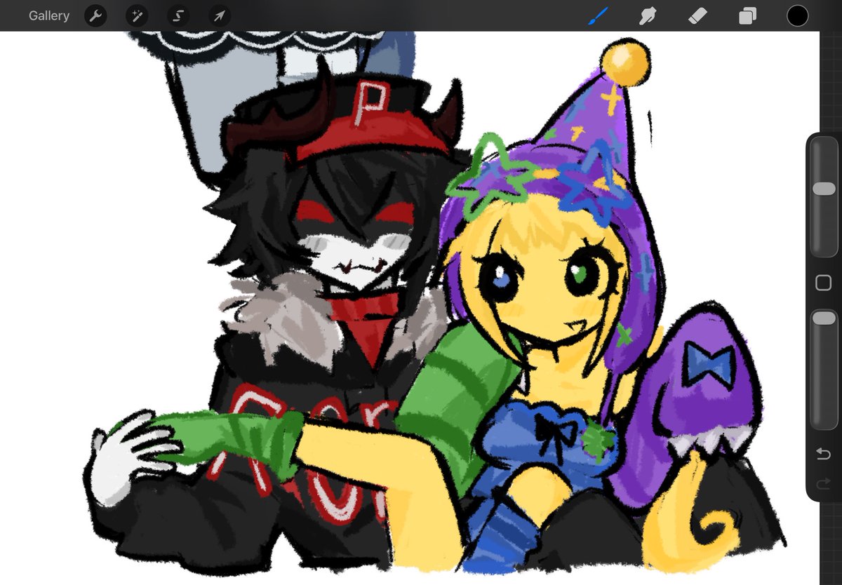 saailorket's tweet photo. partybeetle I drew for my bf https://t.co/6LICuInUbz