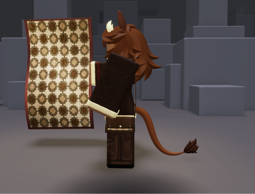 Dailavalley's tweet photo. @ronaldmclu I fell like the odd one for having a roblox character as refrerence but will still try… Moooo ( she is a cow btw so take that into consideration like maybe add brown spots and hooves for hands and all that since I am limited by roblox) https://t.co/Absh2ySvtN