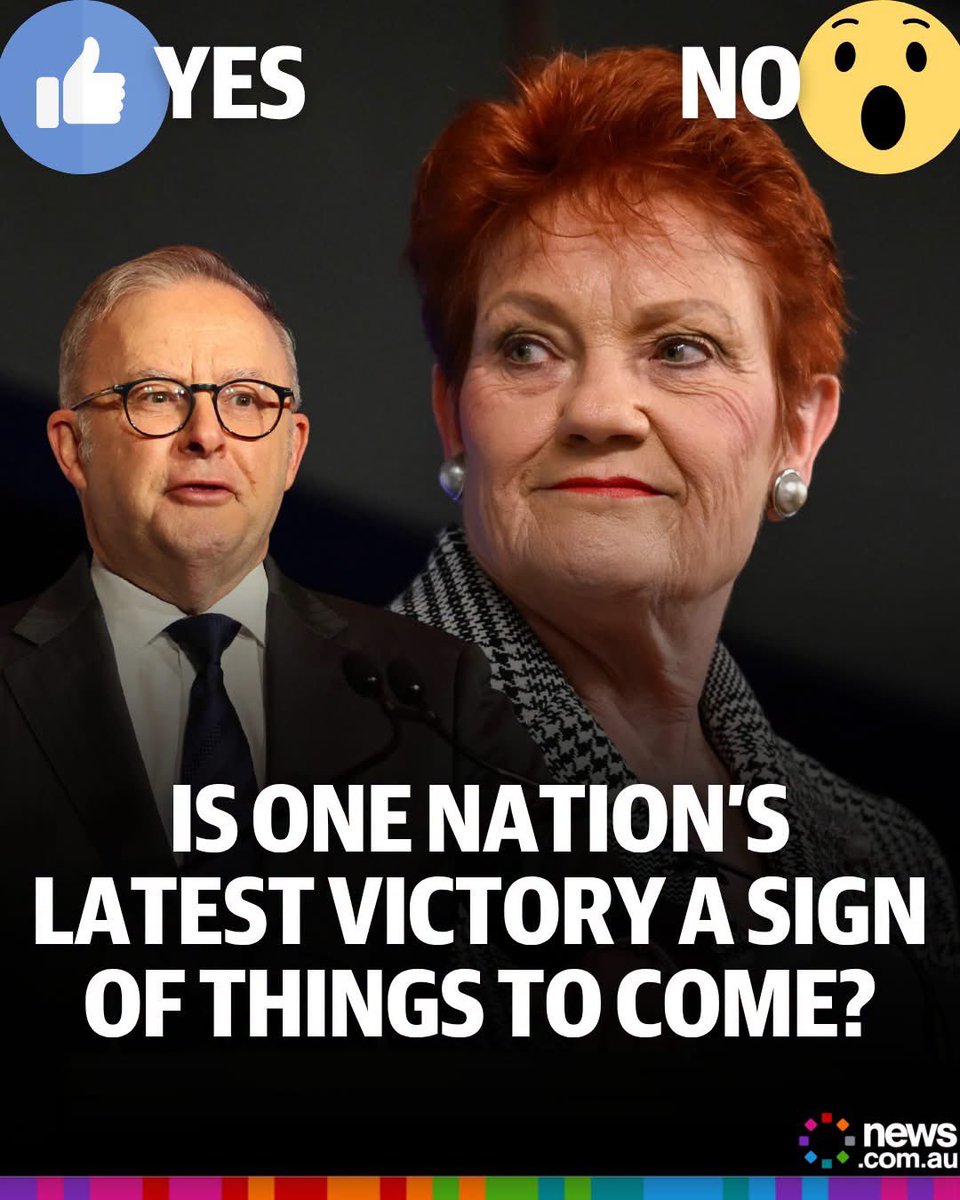 AussieOneVoices's tweet photo. One Nation's rise has continued. https://t.co/wnlErro3q3