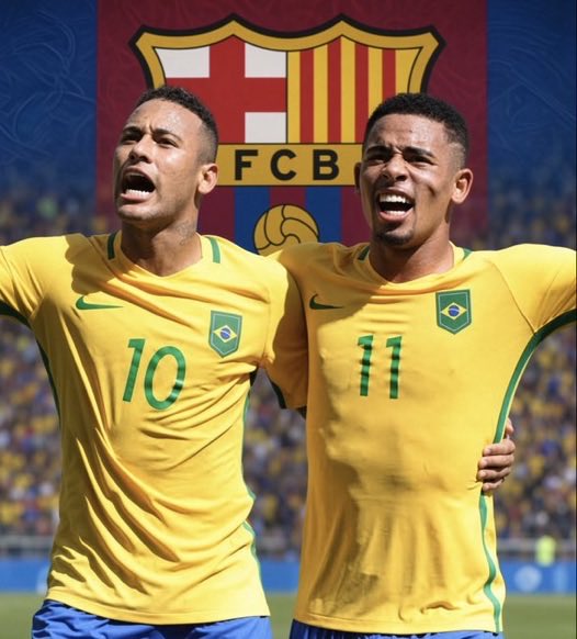 FullTime90X's tweet photo. 🚨🇧🇷 𝗚𝗔𝗕𝗥𝗜𝗘𝗟 𝗝𝗘𝗦𝗨𝗦:

🗣️ “Neymar called me as soon as my move to Barcelona became official.

🗣️ “He told me, ‘Best of luck for your next chapter. You are joining the best club in the world and a club that plays the most beautiful football.’” 🔵🔴❤️ https://t.co/xc5m0hOSNd