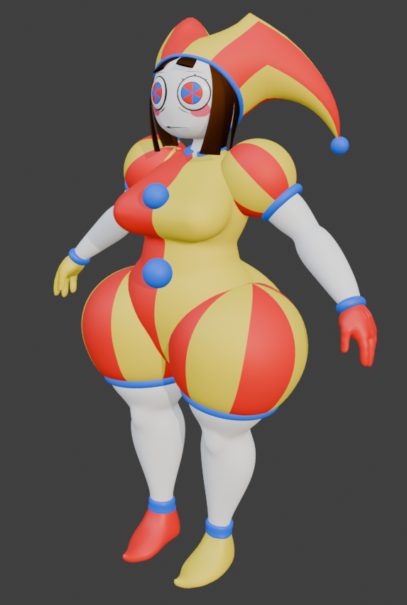 OneGuyNumero1's tweet photo. I got the rest of the outfit done!
I was unable to make better textures for her clothes, so I made a whole new outfit for her.
I will make it more EVIL styled though, so it isn't just a copy of her normal suit https://t.co/KX7yCSzuPt
