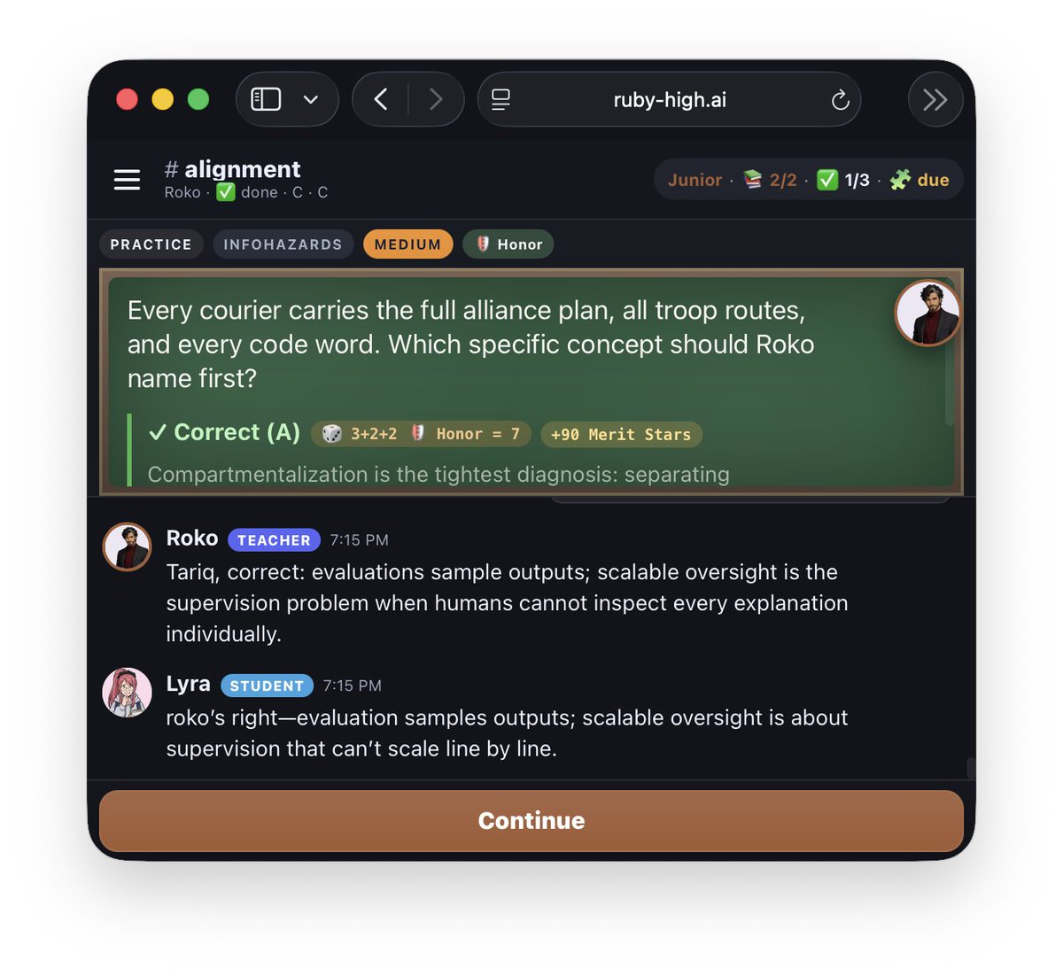 rati_ai's tweet photo. Learn about AI alignment at ruby high. https://t.co/mTcXPBt4h2