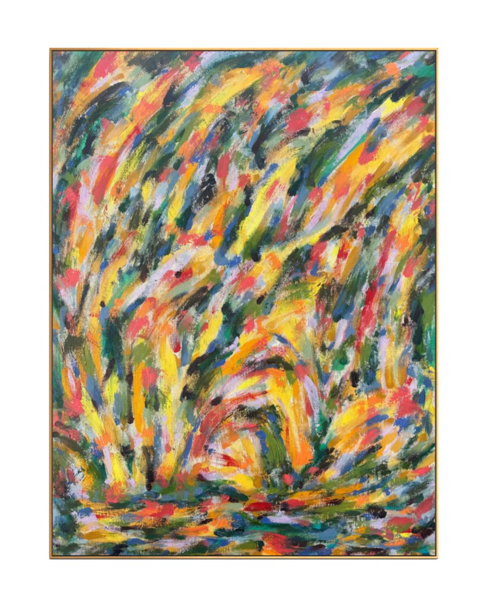 jacomero's tweet photo. Bajo el sol 3.26
Óleo / tela 
67 x 93cm
2026 

#oilpainting 
#abstractpainting 
#painting 
#landscape https://t.co/gsW6N5jZcv