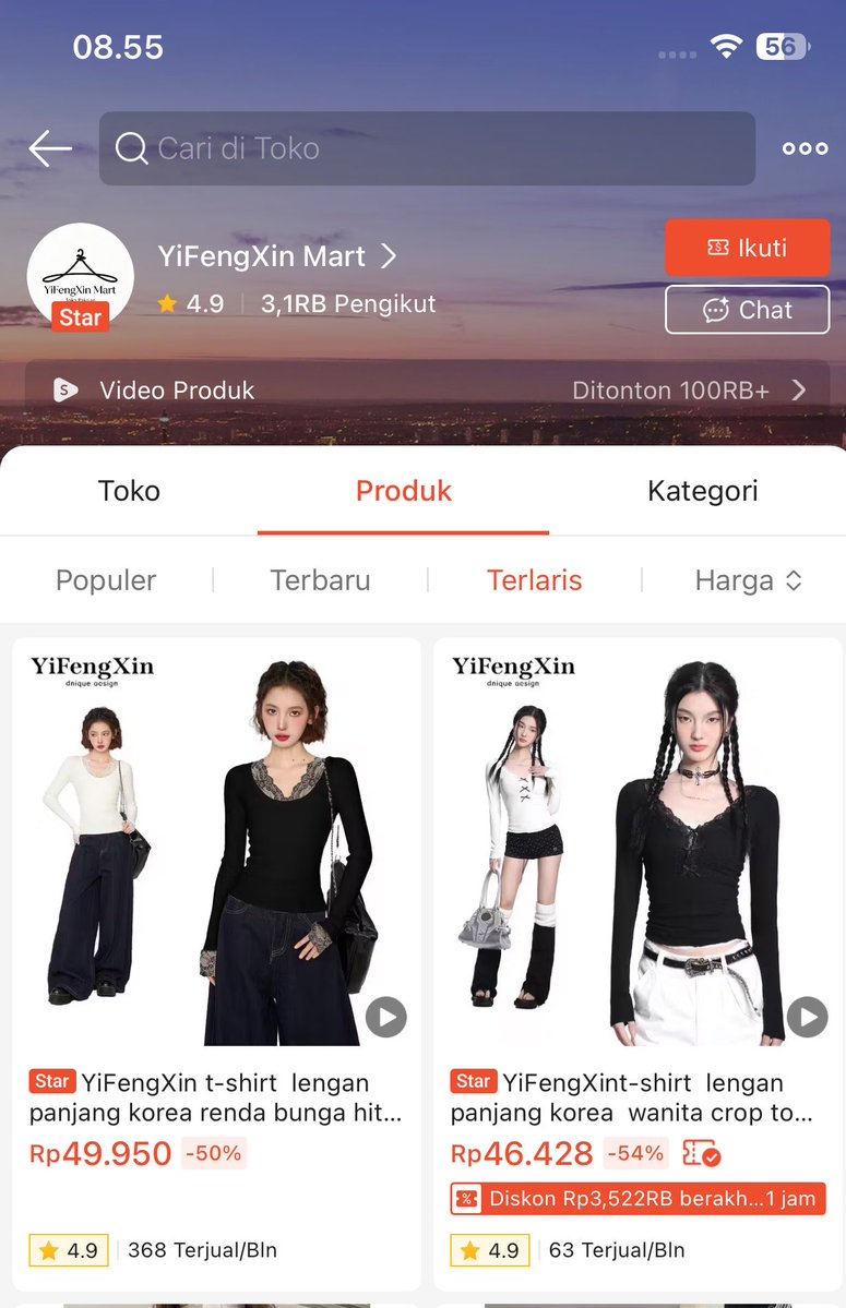 callmelatxr's tweet photo. NEMU BAJU ATASAN ALA KOREA CUMA 40RIBUAN ‼️😭

Kirain bakalan mahal karena  modelnya cakep-cakep …. 

Siapa kalau nemu toko begini langsung kalap ? 👀 https://t.co/Sd6BuYxNIH